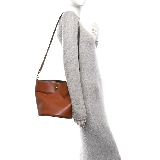 Smooth Calfskin Bucket 16 Bag Tan