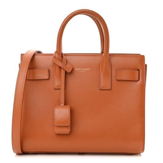Calfskin Nano Sac De Jour Orange
