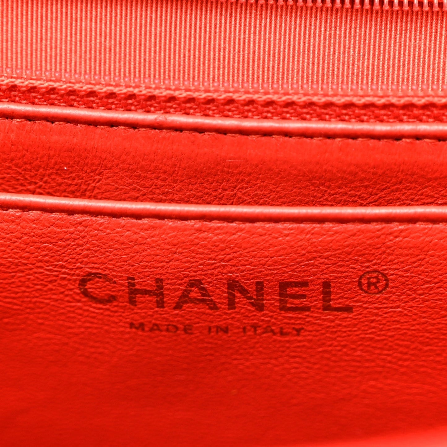 Lambskin Quilted Maxi Single Flap Red