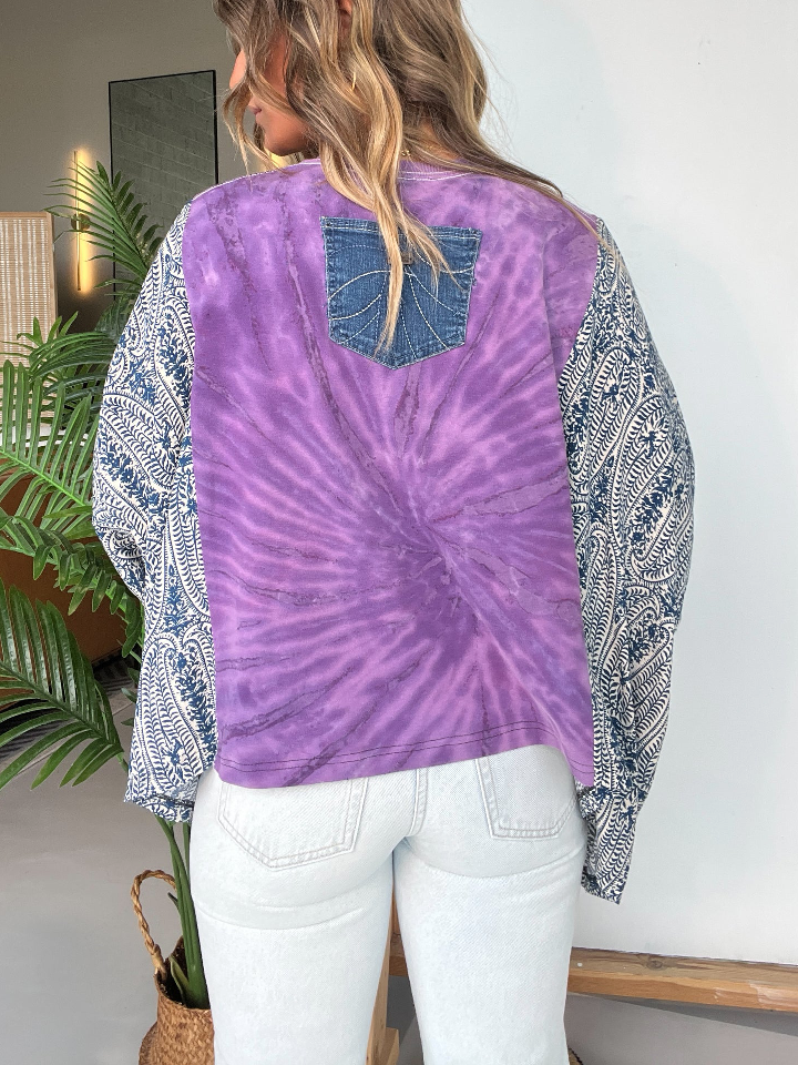 Camiseta Journey Mix &amp; Match morada