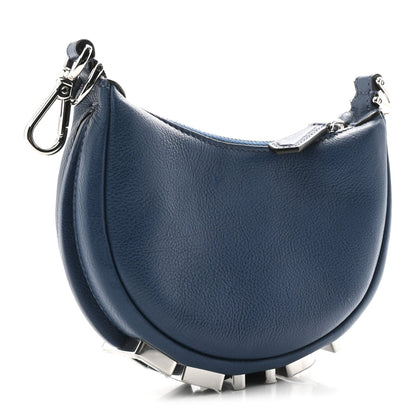 Vitello Grace New Matte Nano Fendigraphy Hobo Charm Mirto
