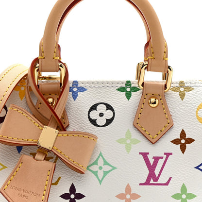 LV X TM Monogram Multicolor Nano Speedy White
