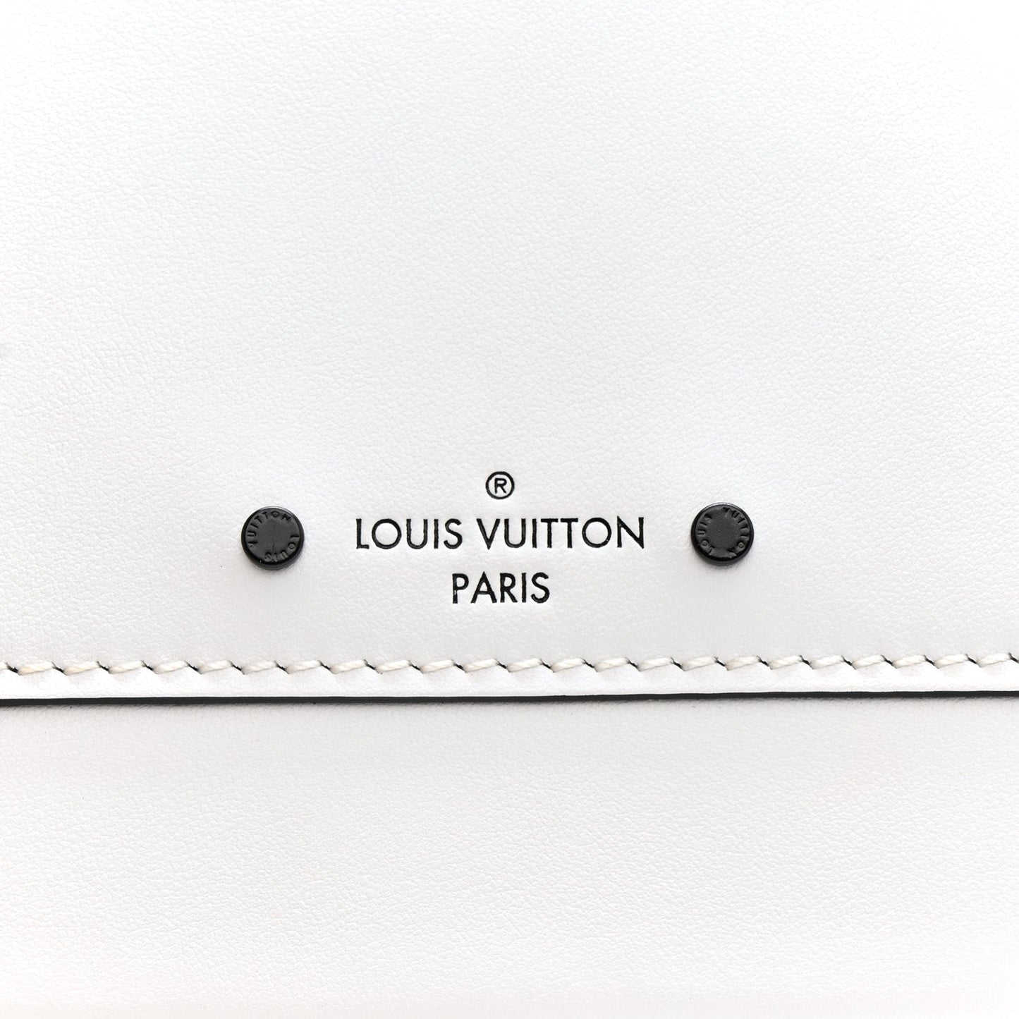 Calfskin Around Me PM White Black
