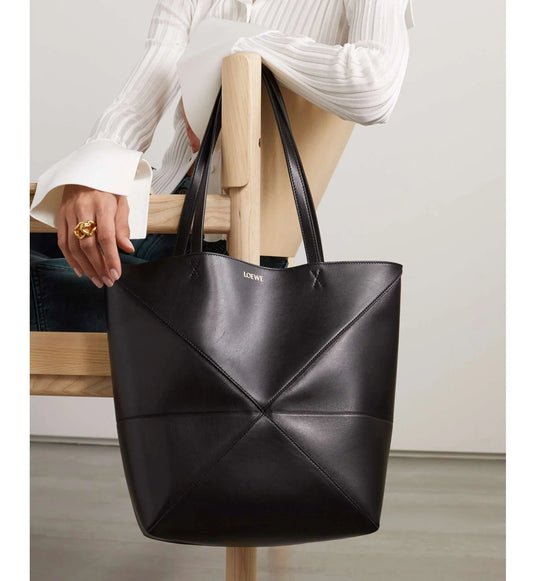 LOEWE Puzzle Fold convertible medium leather tote