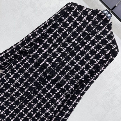 CHANEL WOOL LONG DRESS COAT STYLE 267