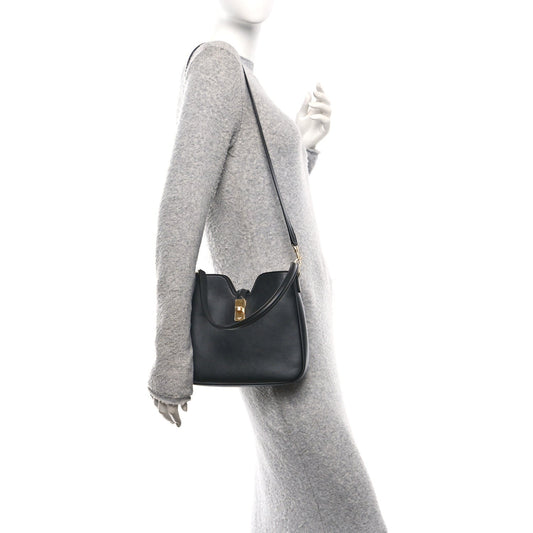 Smooth Calfskin Small Camille 16 Soft Bag Black