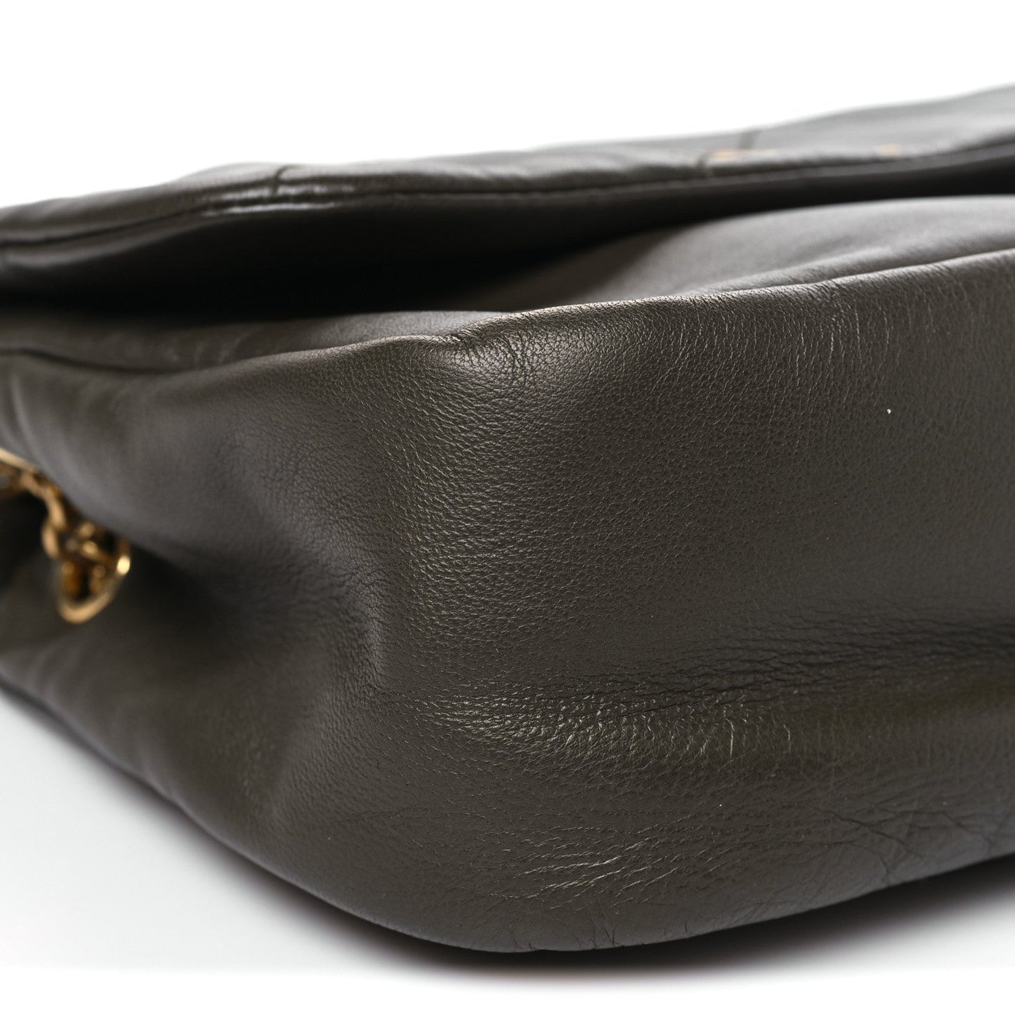 Lambskin Matelasse Monogram Small Jamie 4.3 Light Musk