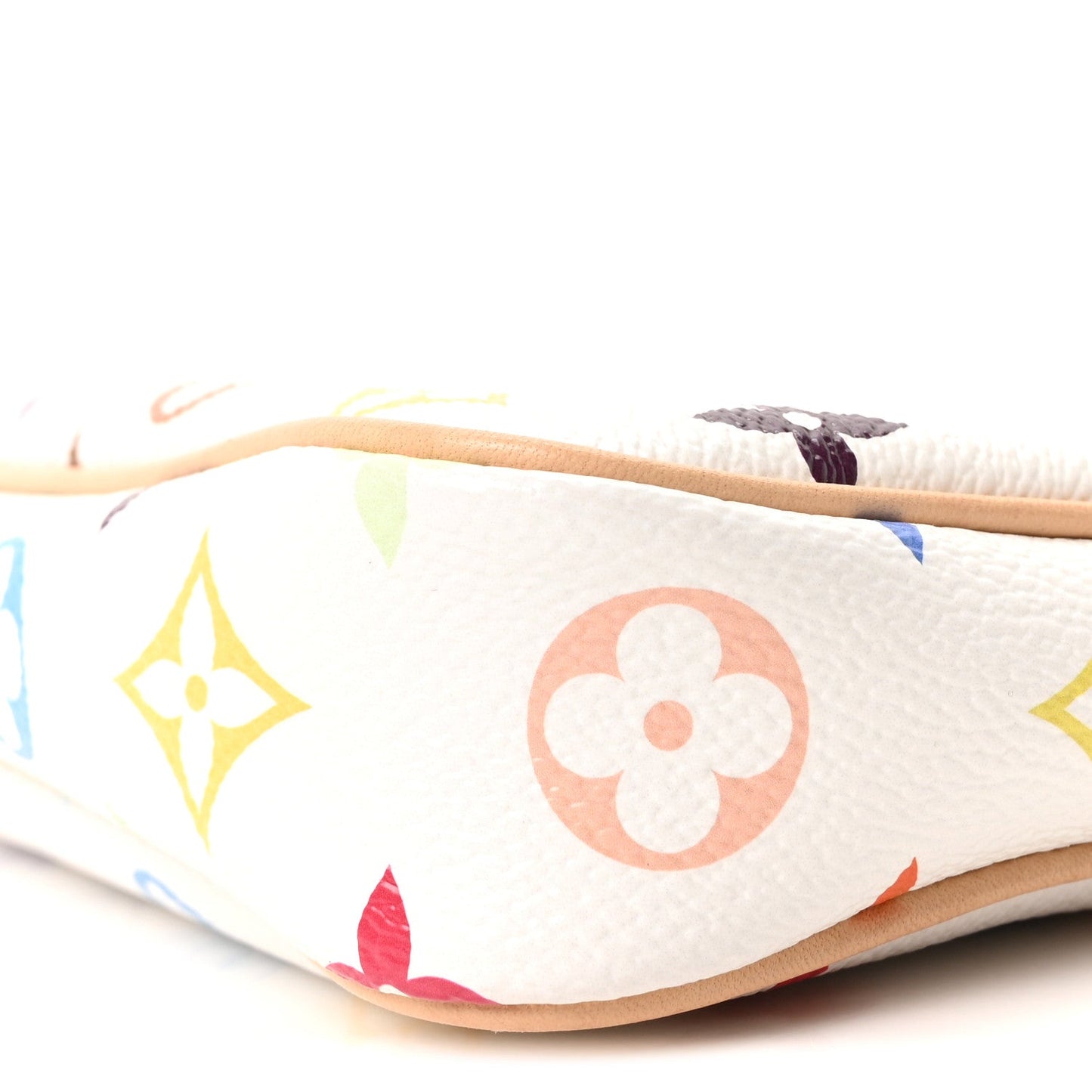 LV X TM Monogram Multicolor Pochette Accessories White