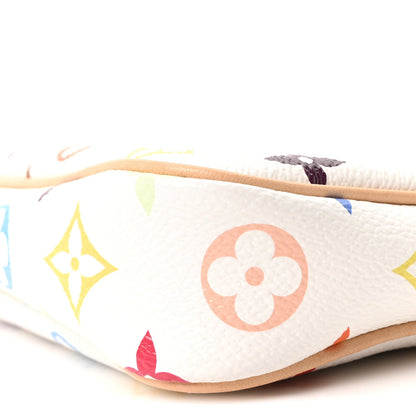 LV X TM Monogram Multicolor Pochette Accessories White