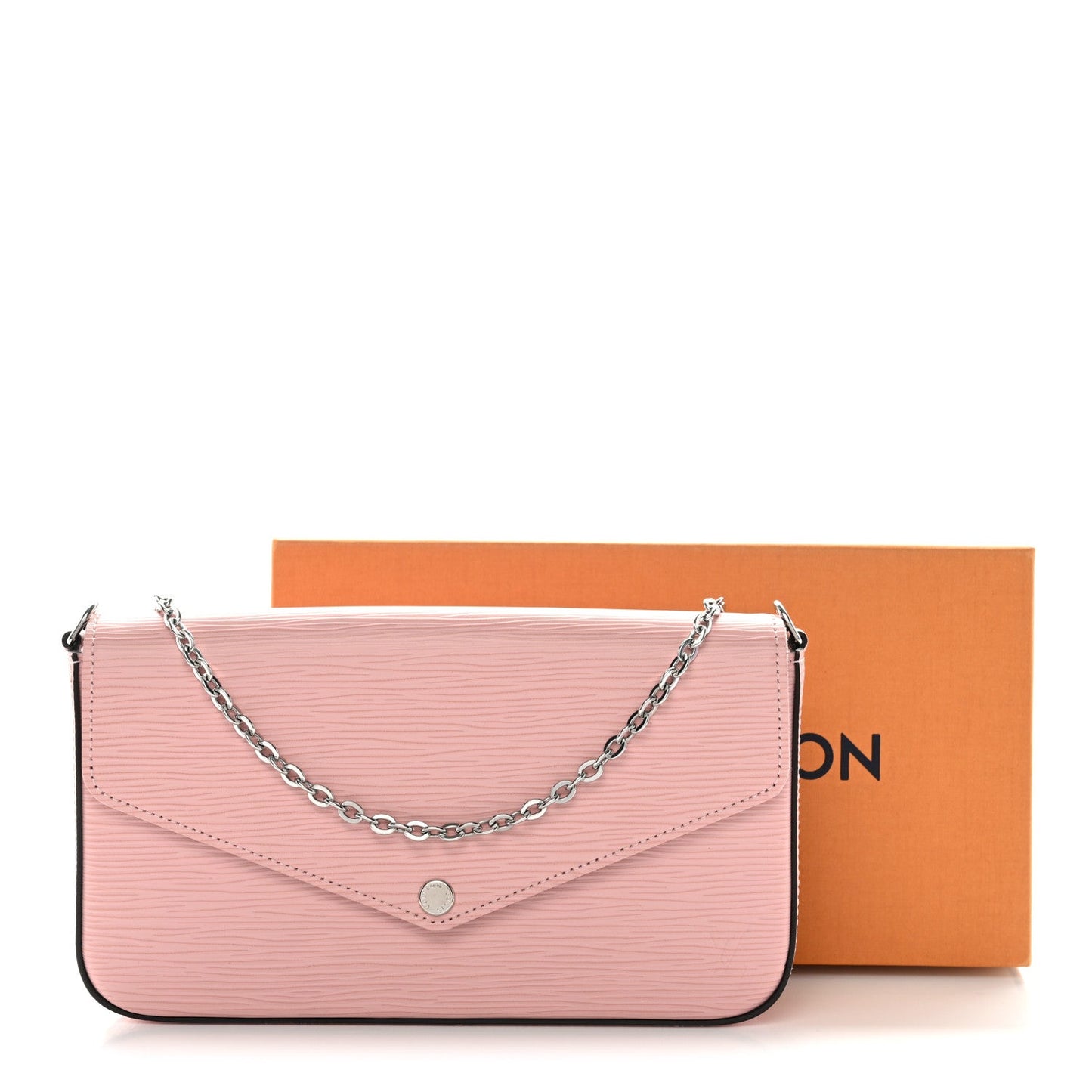 Epi Pochette Felicie Rose Ballerine