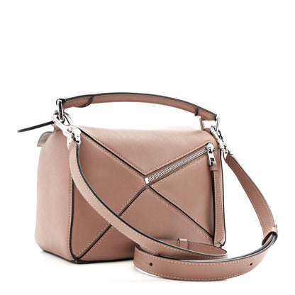 Calfskin Small Puzzle Bag Tan