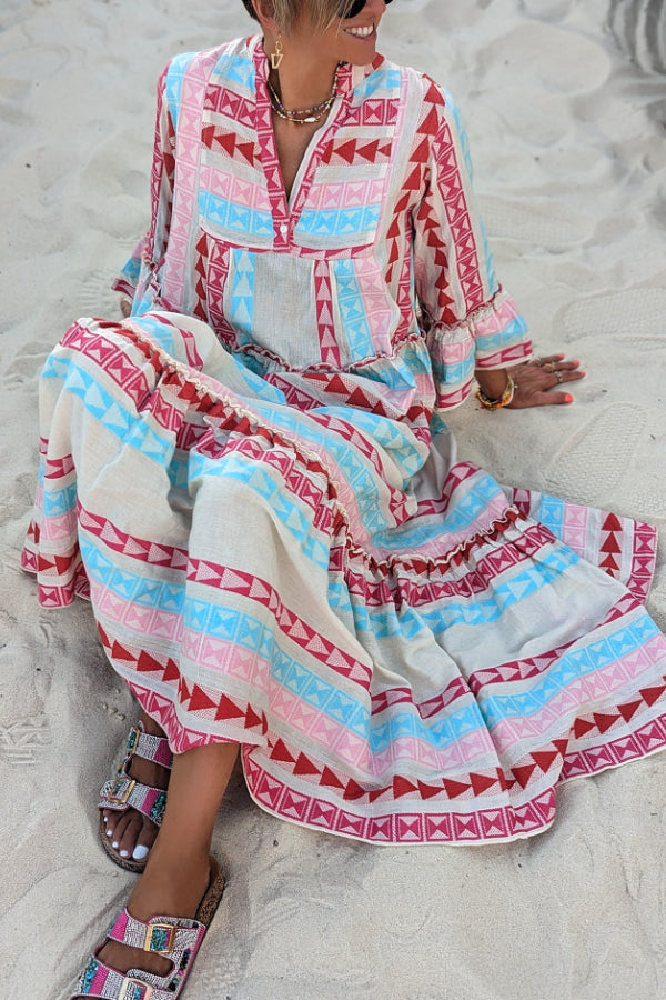 Vestido túnica de otoño