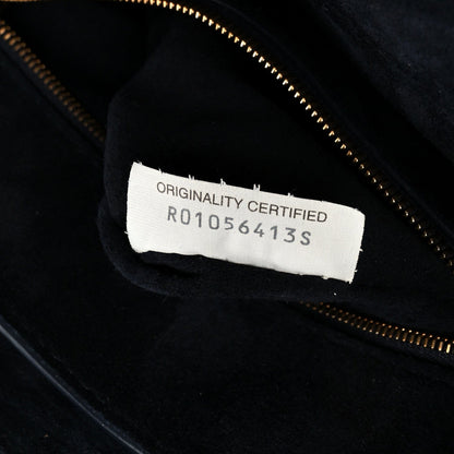 Silky Calfskin Small Ciao Ciao Black