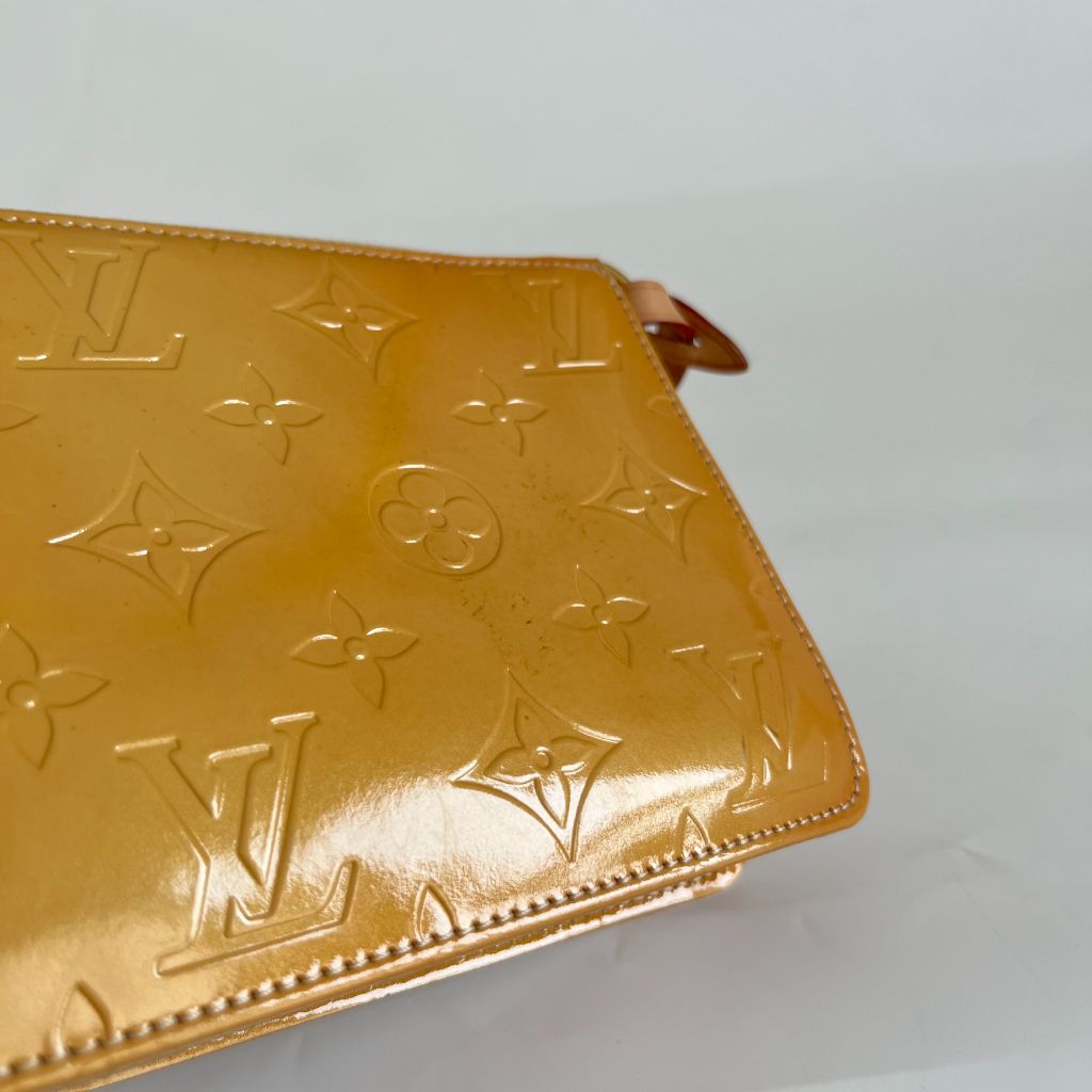Louis Vuitton gold monogram vernis Lexington pochette