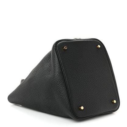 Taurillon Clemence Picotin Lock 22 MM Black