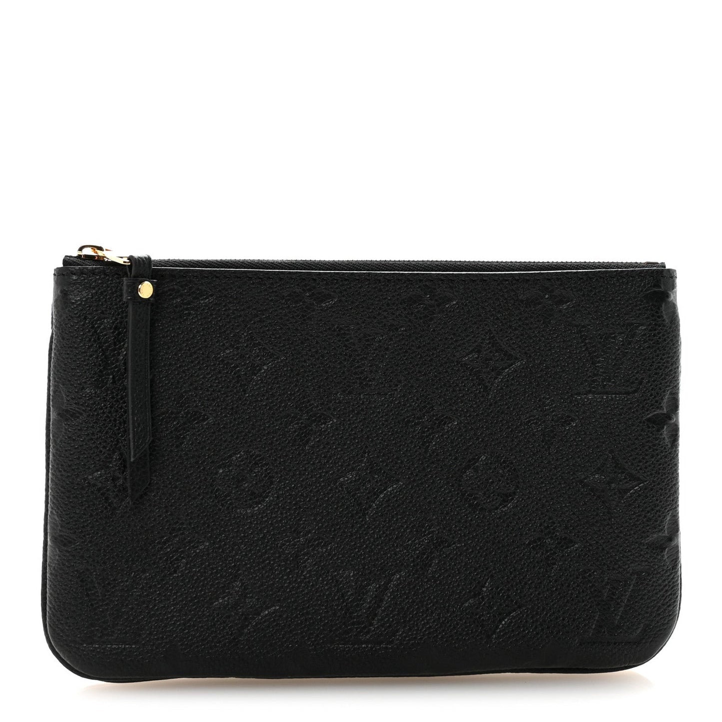 Empreinte Double Zip Pochette Black