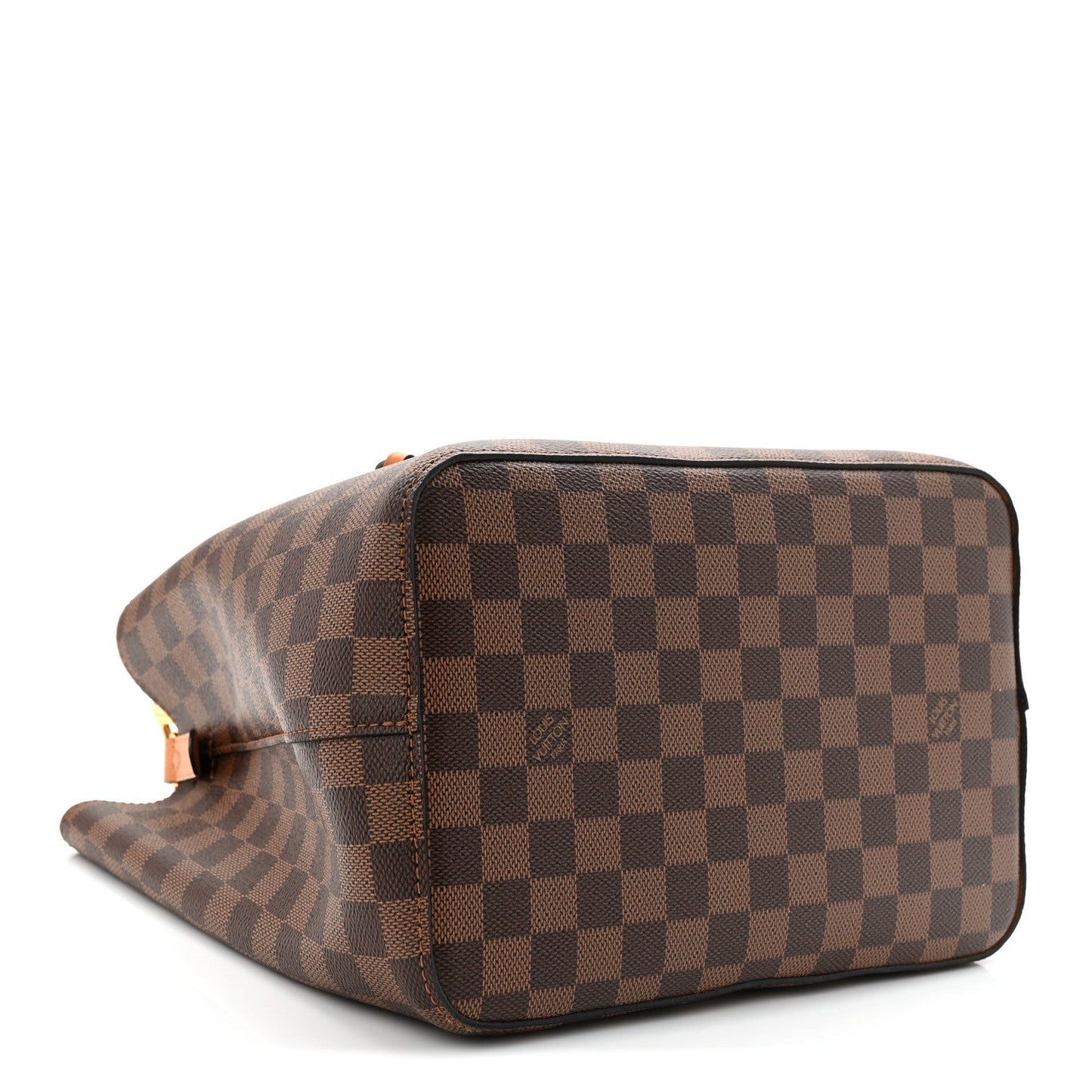 Damier Ebene Neonoe MM Safran
