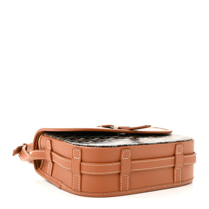 Goyardine Belvedere II PM Messenger Bag Black Gold