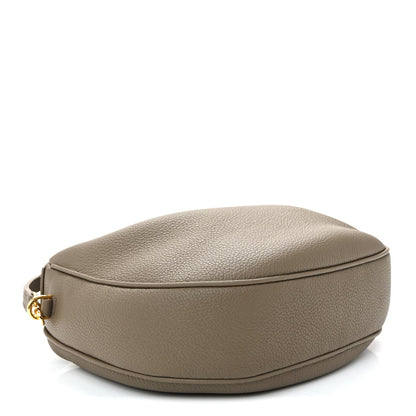 Supple Grained Calfskin Teen Lulu Shoulder Bag Souris