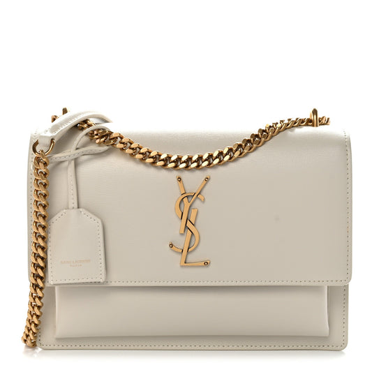 Calfskin Medium Monogram Sunset Crema Soft