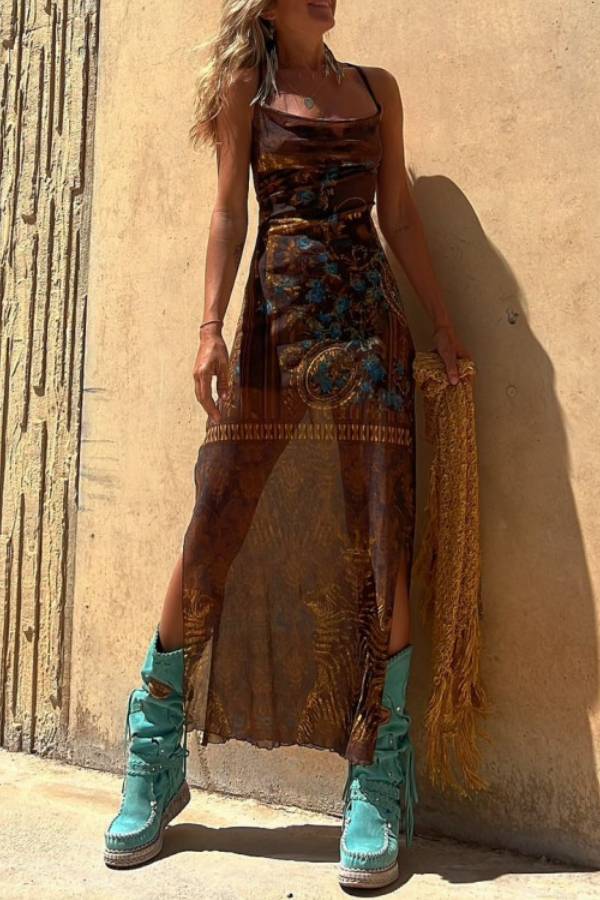 Vestido largo Sunset Sienna