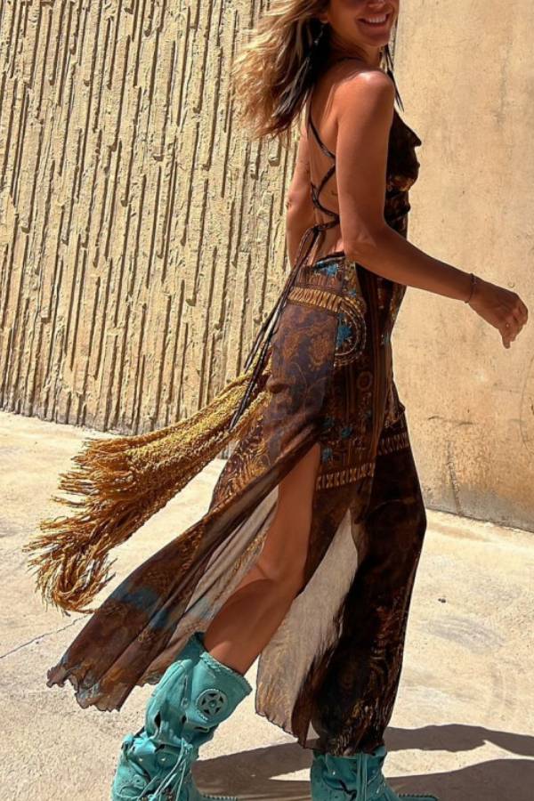 Vestido largo Sunset Sienna