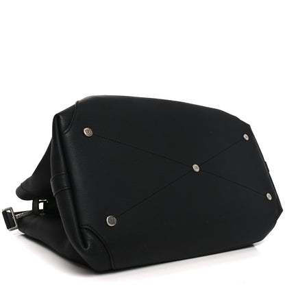 Icons Calfskin Medium Normandie Tote Black