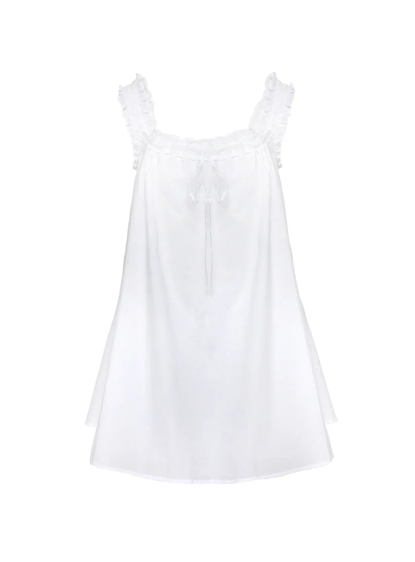 Swing Mini Dress White