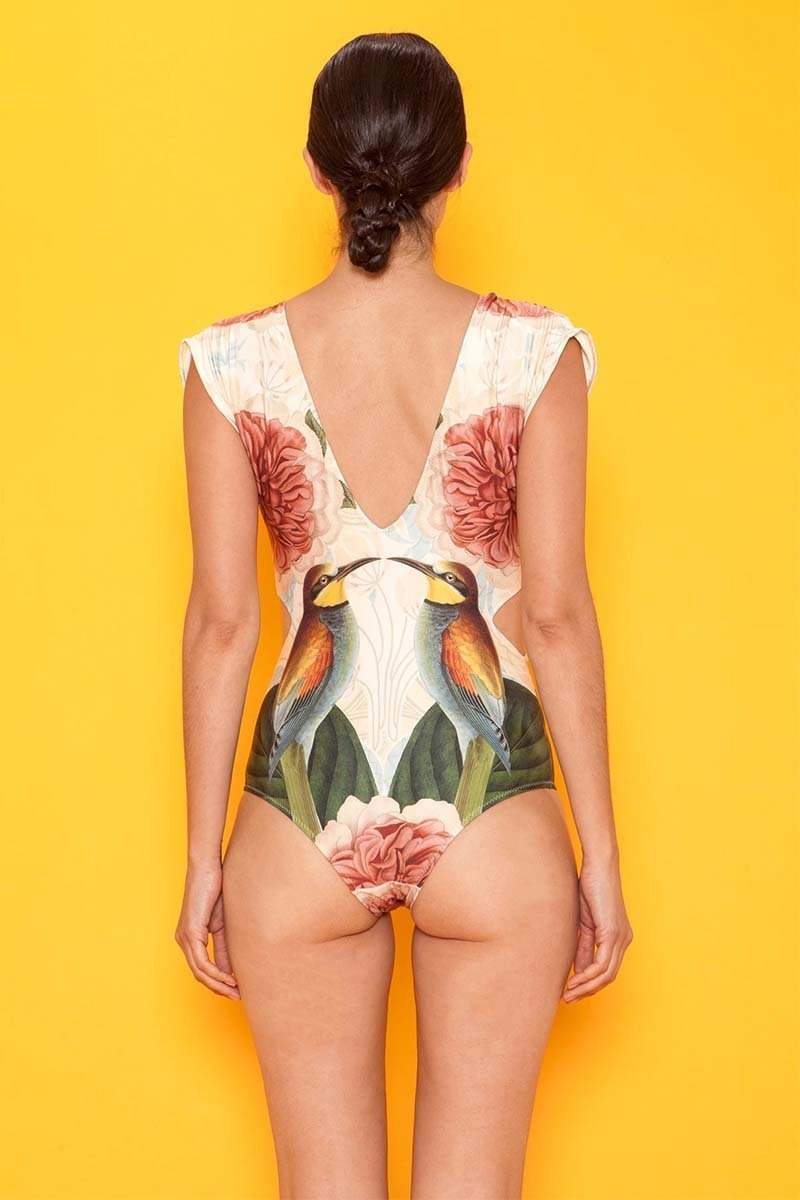 Traje de baño de una pieza (5 colores)