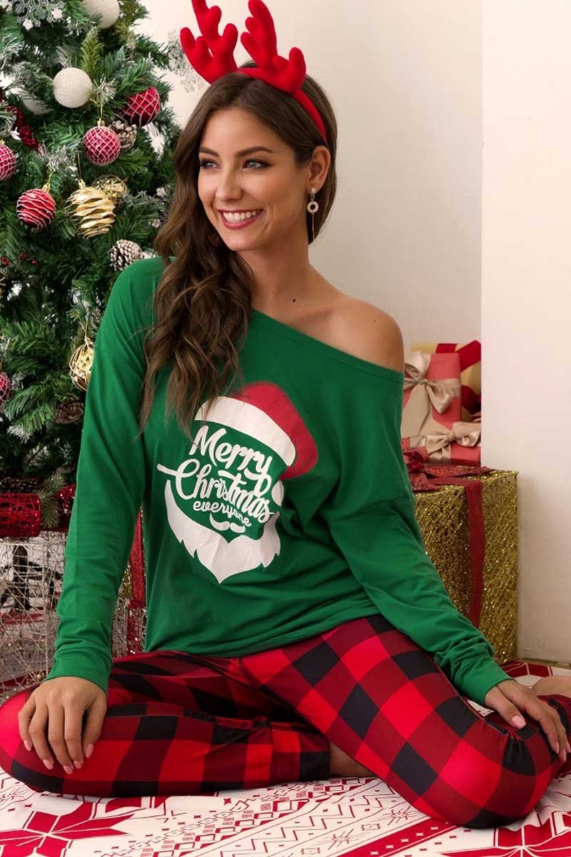 Pijamas casuales navideños