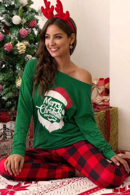 Pijamas casuales navideños