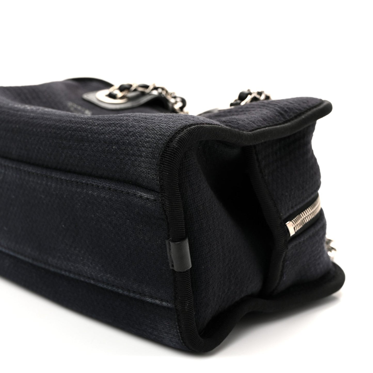 Mixed Fibers Deauville Bowling Bag Black