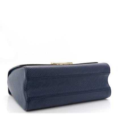 Epi Twist Shoulder Bag MM Indigo