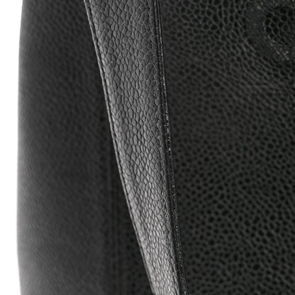 Caviar Shoulder Bag Black