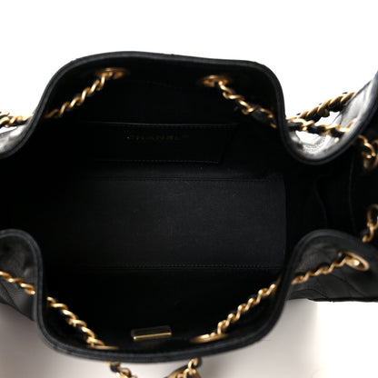 Caviar Quilted Mini Chanel 25 Handbag Black