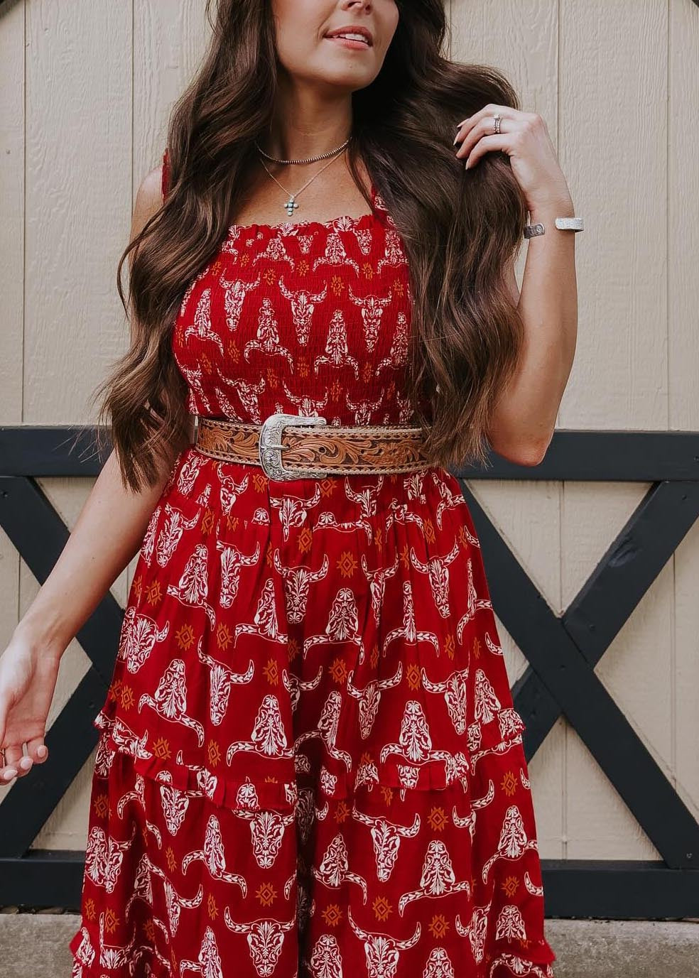El vestido Longhorn 