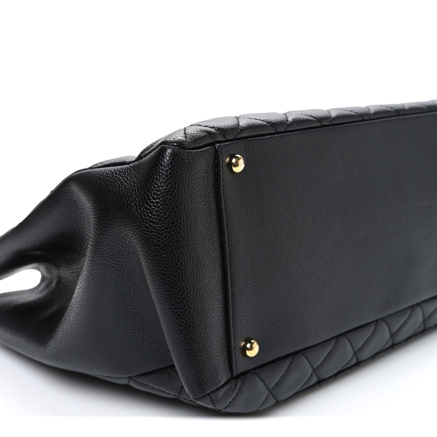 Caviar Quilted XL Grand Shopping Tote GST Black