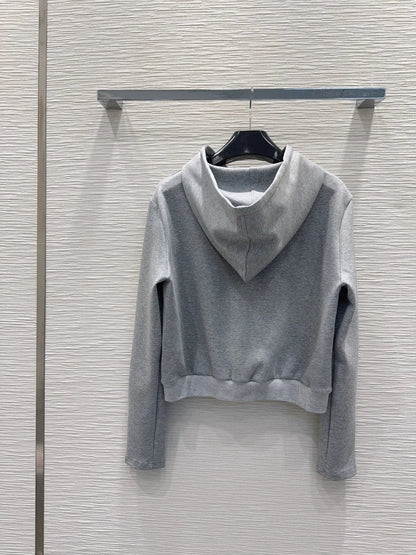 CELINE 25S WIDE-LEG PANTS HOODIE SET 0137