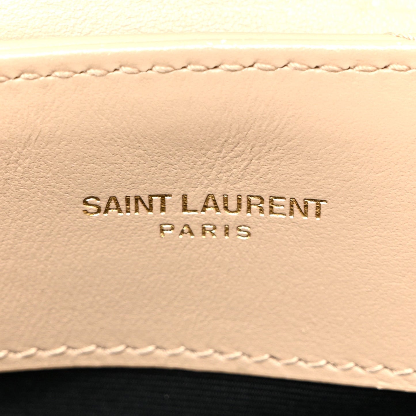 Calfskin Y Quilted Monogram Small Loulou Chain Satchel Dark Beige