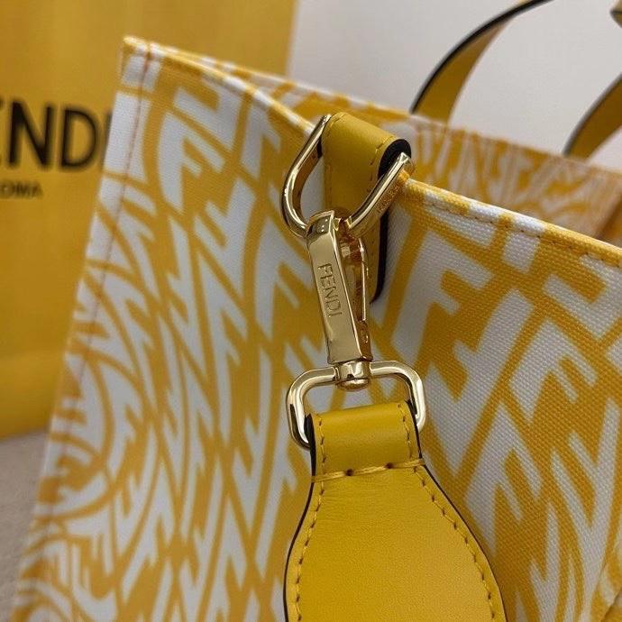Fendi Zucca PVC Handbag