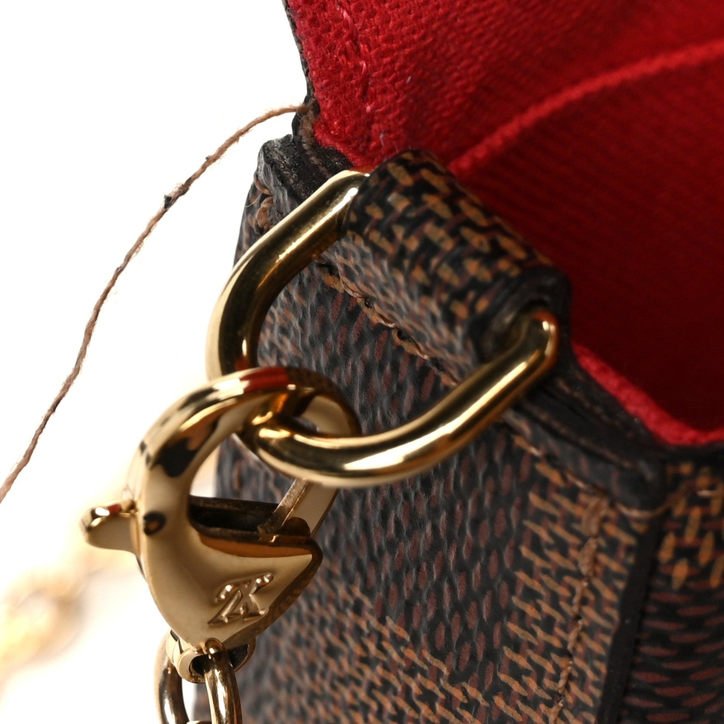 Damier Ebene Pochette Felicie Chain Wallet
