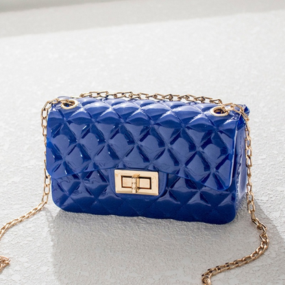 Bolso bandolera de diamantes de moda