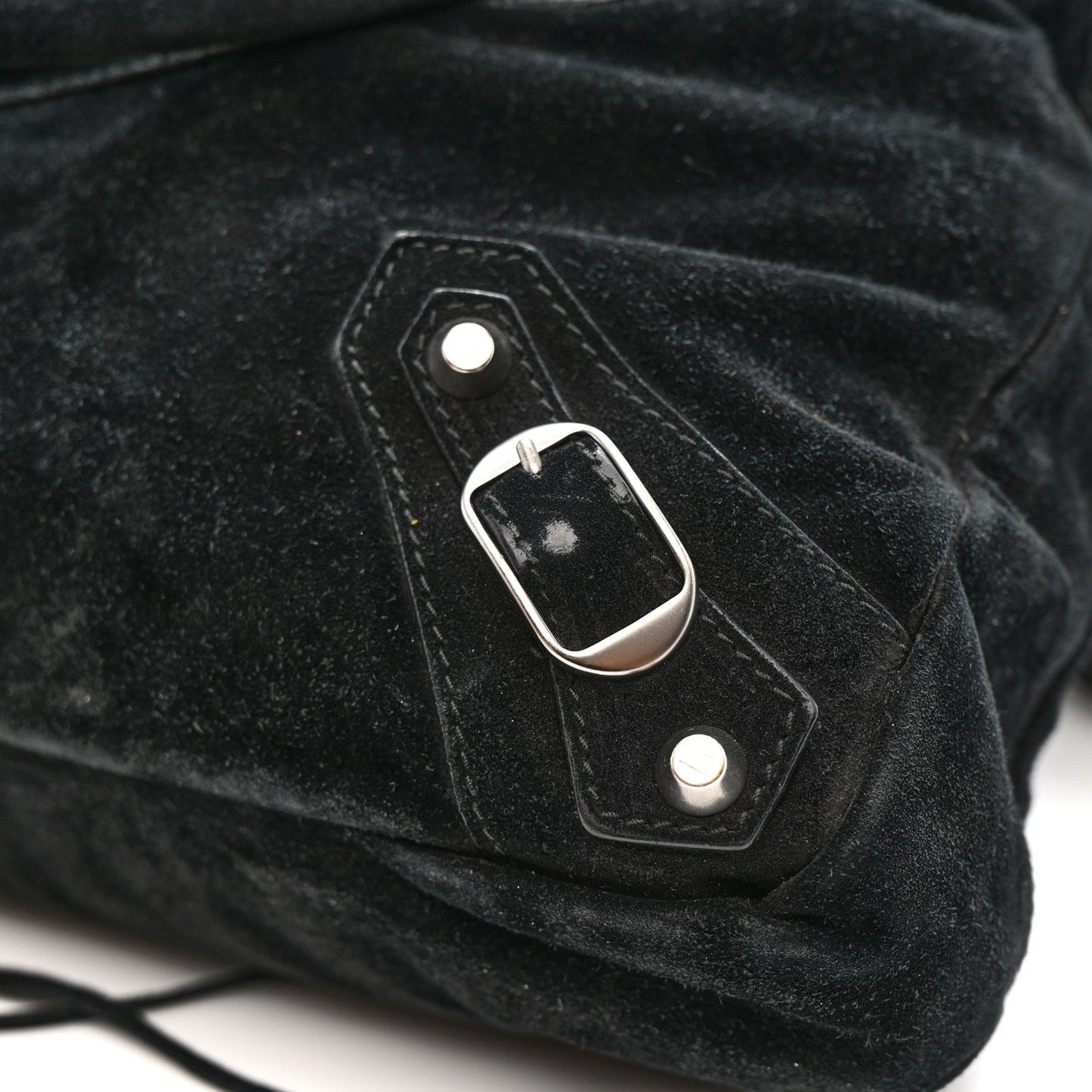 Baby Daim Suede Classic Hardware Town Black