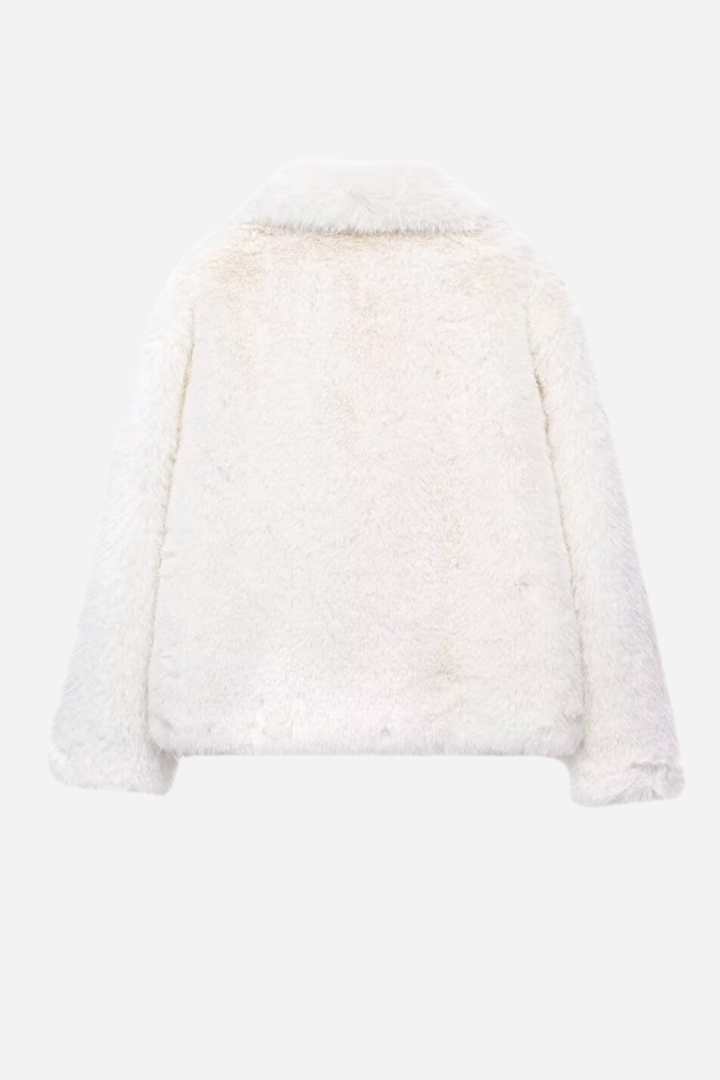 Chaqueta con cuello chal de piel sintética Lucy 