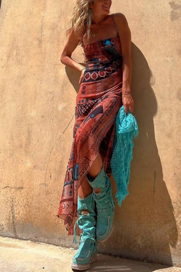 Vestido largo Sunset Sienna