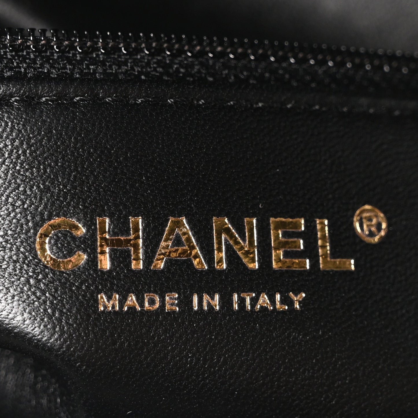 Lambskin Quilted On And On Medium Chain Flap Black