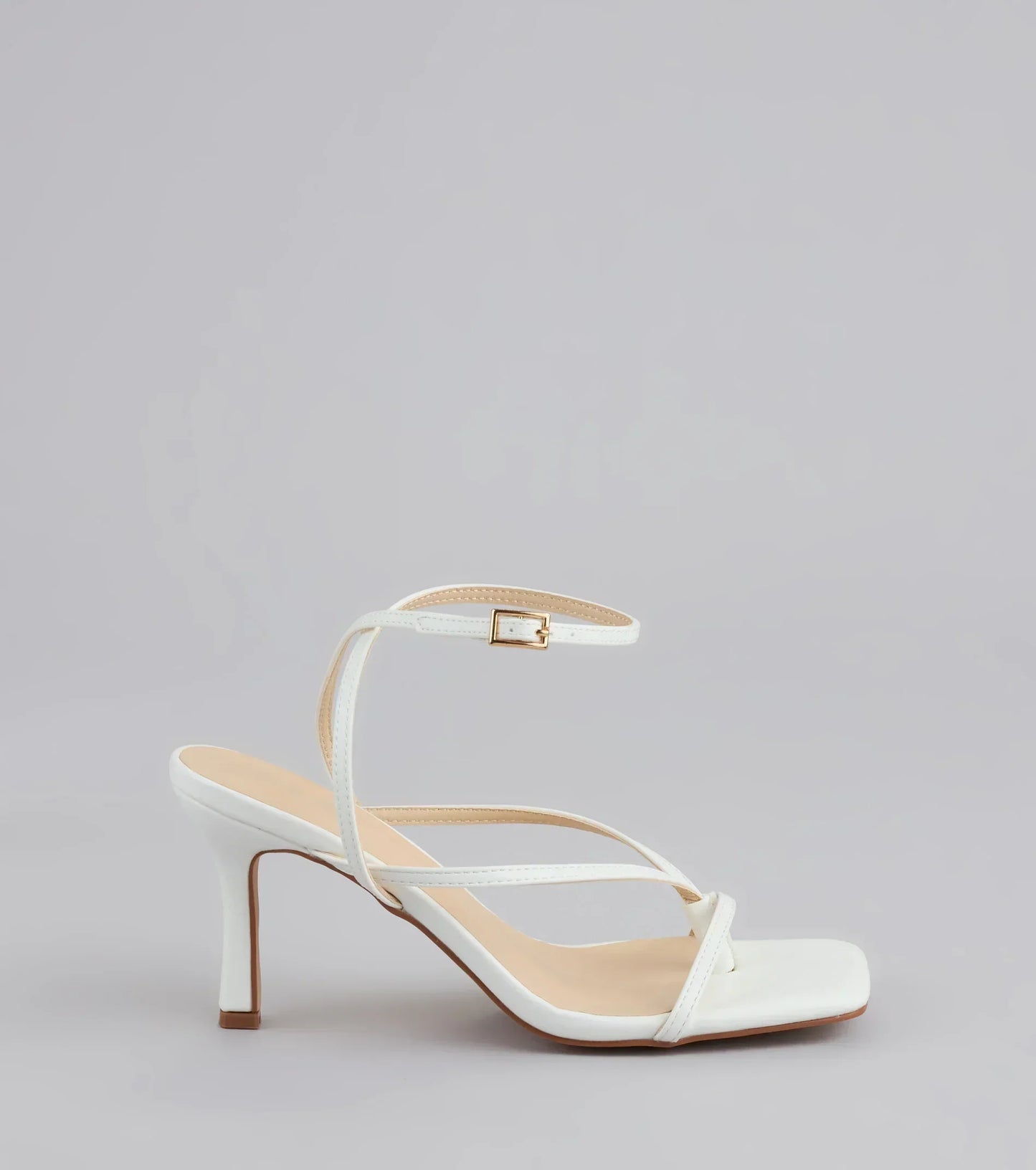 Strut Factor Thong Strappy Stiletto Heels