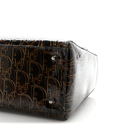 Patent Ultimate Medium Lady Dior Brown