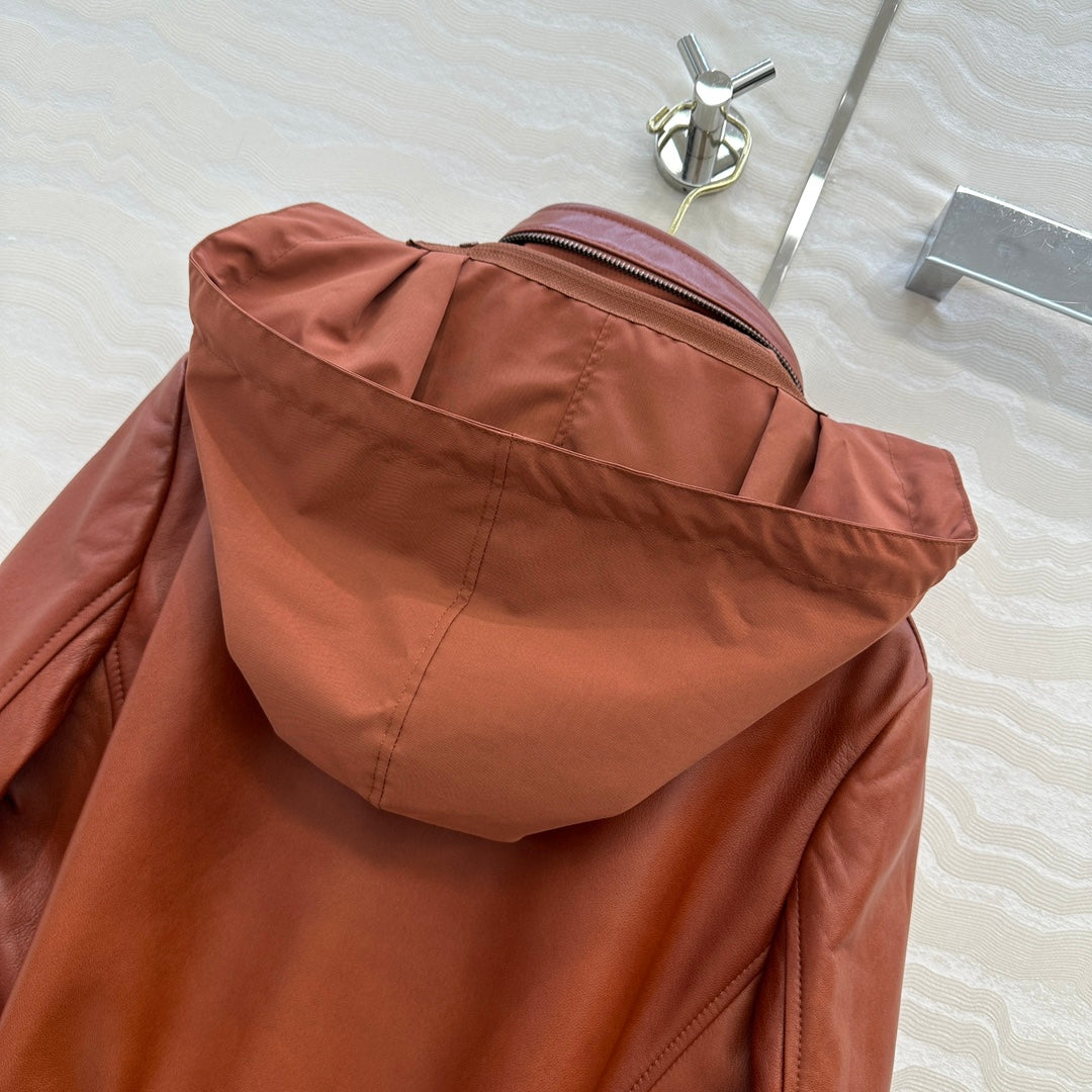 LP 25 Traveler Genuine Jacket Brown Lambskin 295315