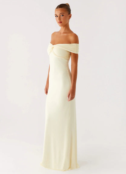 Countless Maxi Dress - Yellow